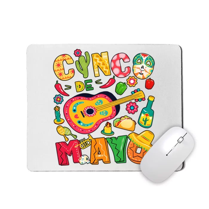 Cinco De Mayo Mexican Fiesta 5 De Mayo Mexican Festival Fiesta Party Mousepad