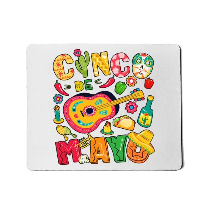 Cinco De Mayo Mexican Fiesta 5 De Mayo Mexican Festival Fiesta Party Mousepad