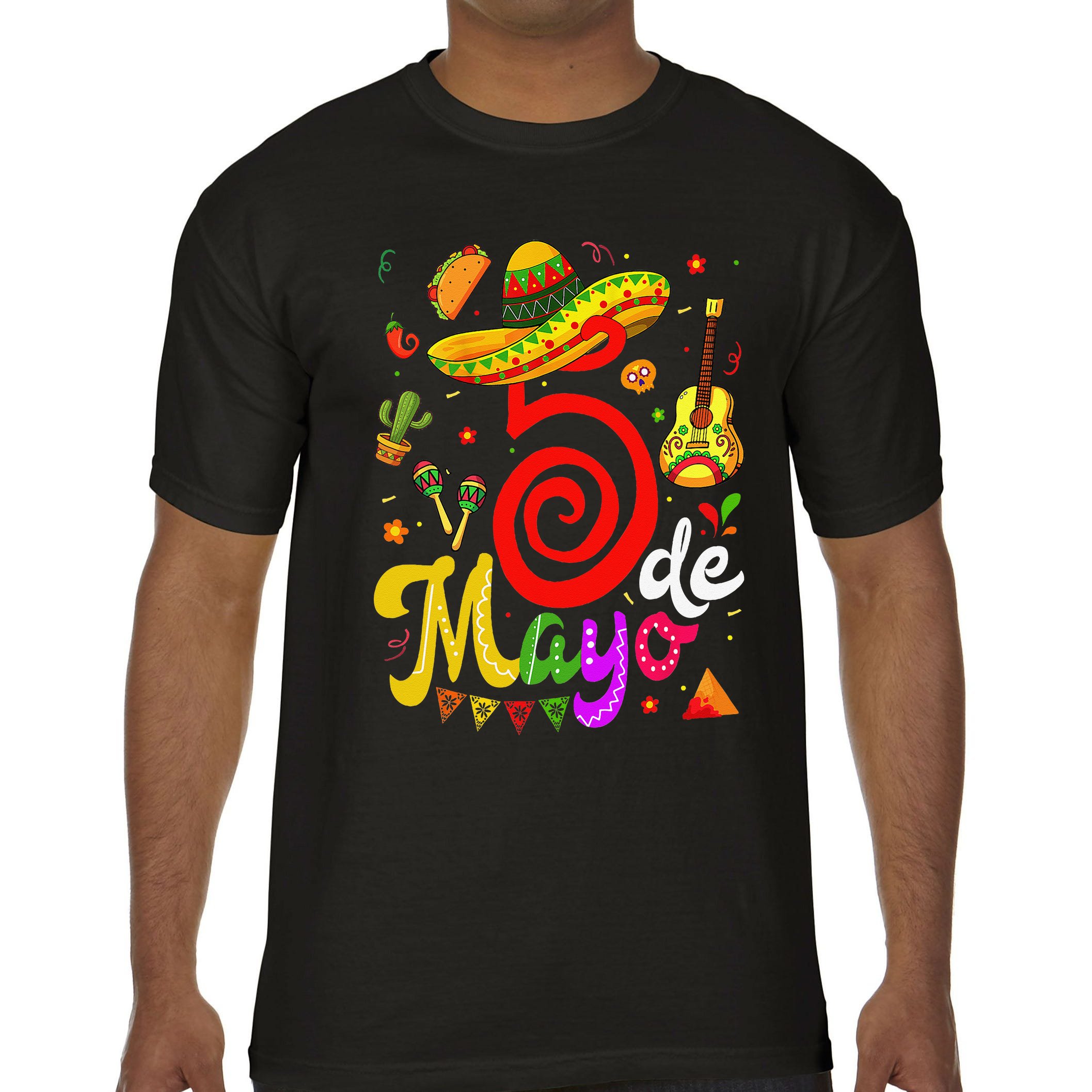 Cinco De Mayo Fiesta Surprise Camisa 5 De Mayo Viva Mexico Comfort ...