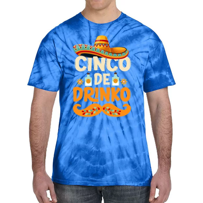 Cinco De Mayo Mexican Cinco De O Fiesta Meaningful Gift Tie-Dye T-Shirt