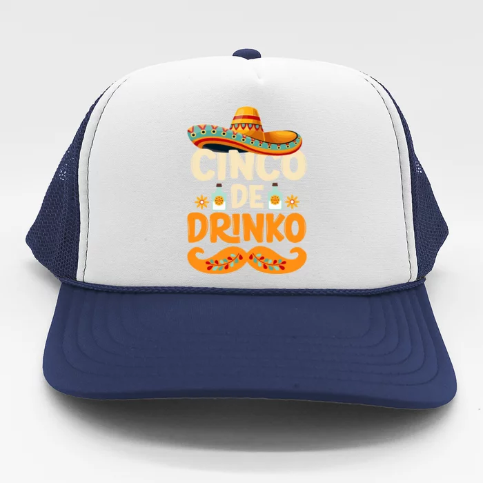 Cinco De Mayo Mexican Cinco De O Fiesta Meaningful Gift Trucker Hat