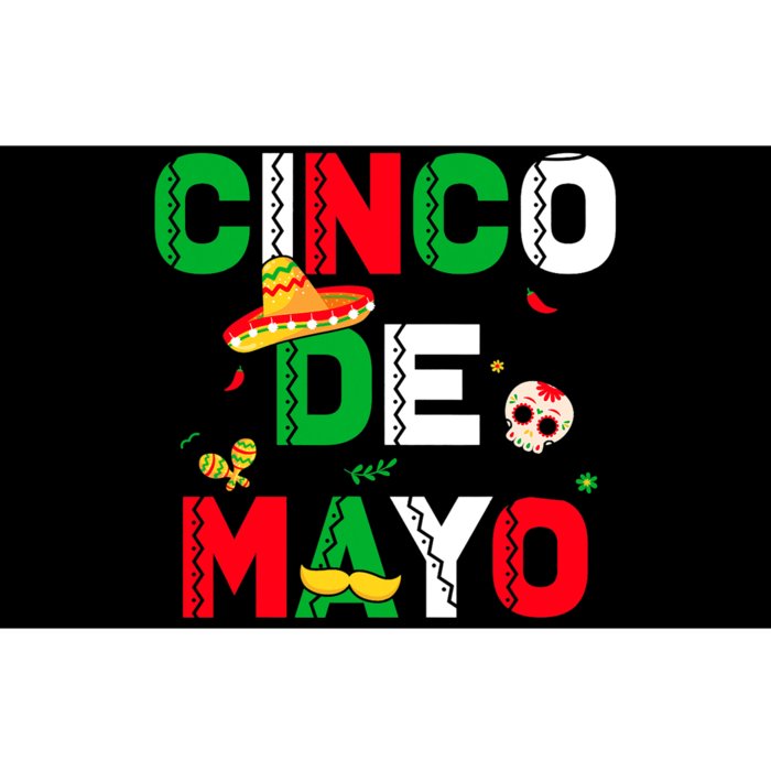 Cinco De Mayo Mexican Sombrero Fiesta Party Men Women Bumper Sticker