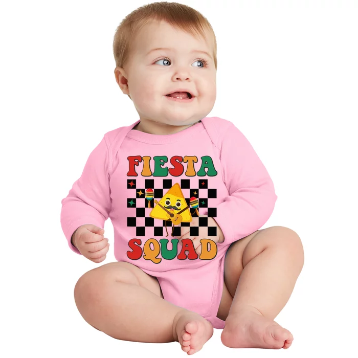 Cinco de Mayo Fiesta Squad Baby Long Sleeve Bodysuit