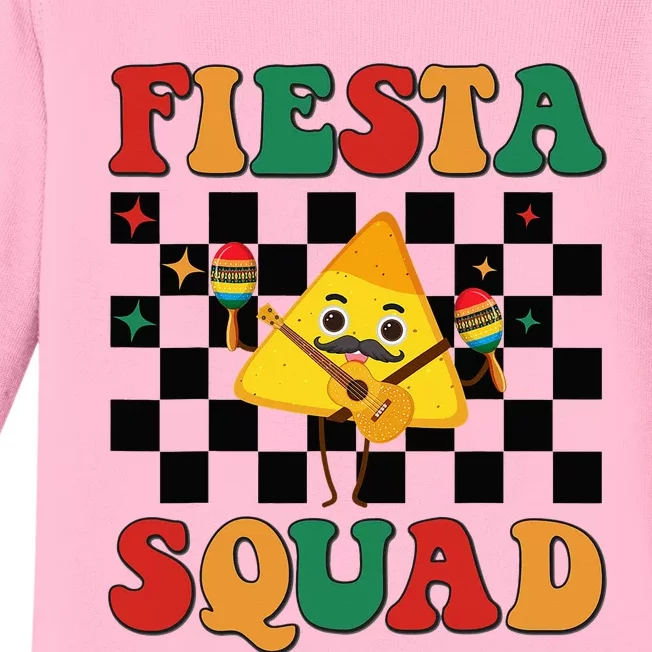 Cinco de Mayo Fiesta Squad Baby Long Sleeve Bodysuit