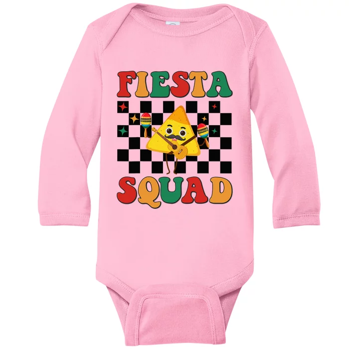 Cinco de Mayo Fiesta Squad Baby Long Sleeve Bodysuit