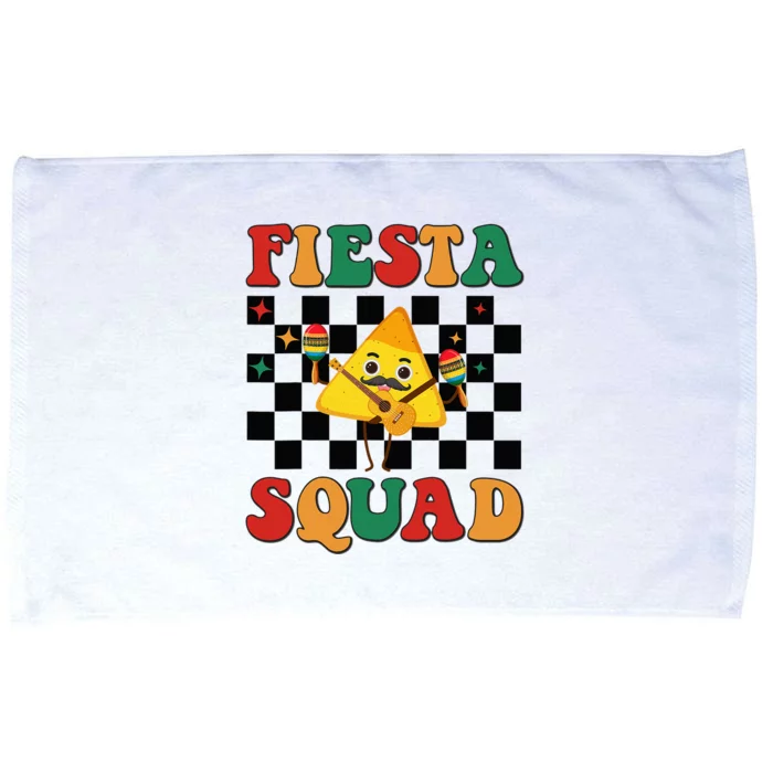 Cinco de Mayo Fiesta Squad Microfiber Hand Towel