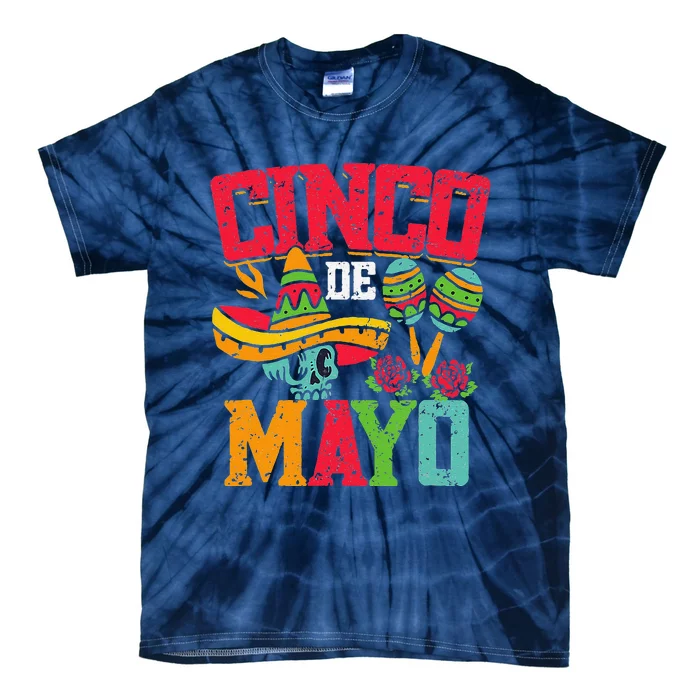 Cinco De Mayo Mexican Mexican Fiesta 5 De Mayo Tie-Dye T-Shirt