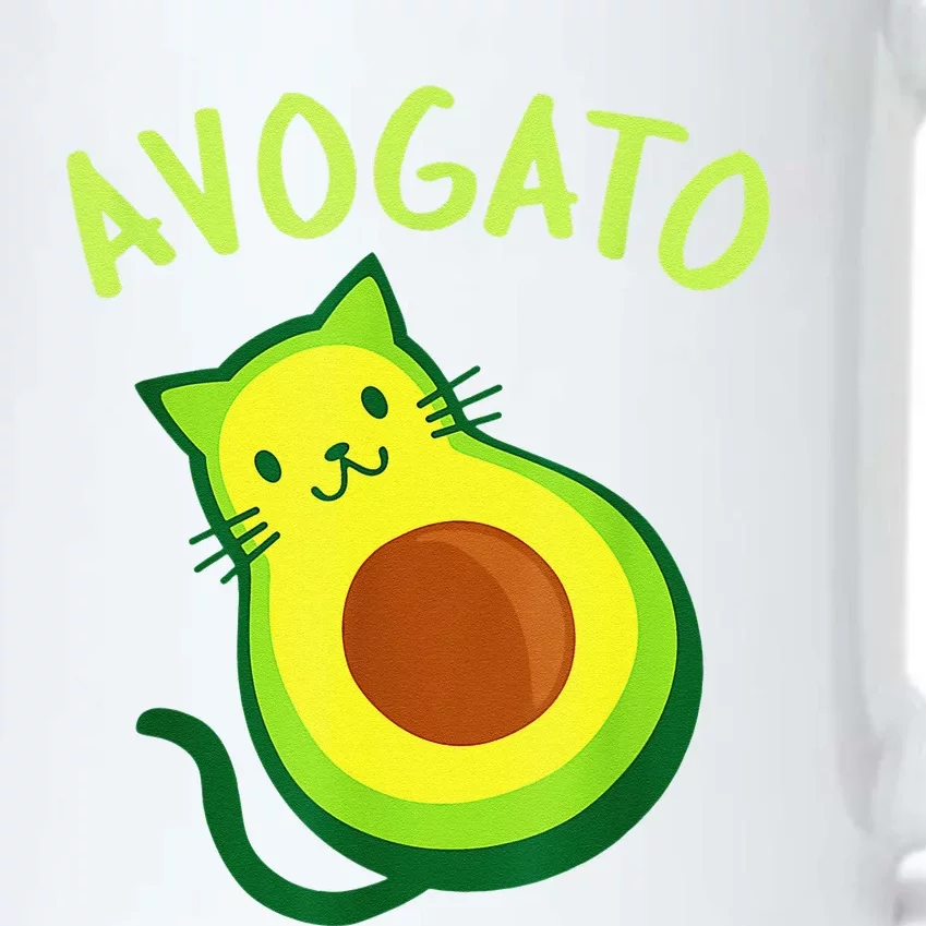 Cinco De Mayo Funny Avocado Mexico Meow Avogato Cat Tees Black Color Changing Mug