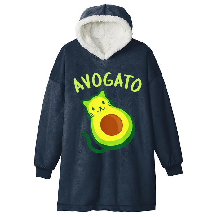 Cinco De Mayo Funny Avocado Mexico Meow Avogato Cat Tees Hooded Wearable Blanket