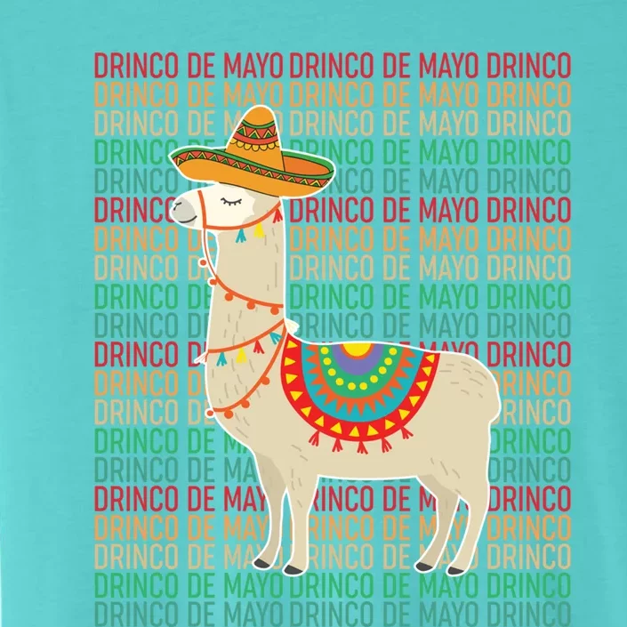 Cinco De Mayo Mexican Llama O De Mayo Gift ChromaSoft Performance T-Shirt