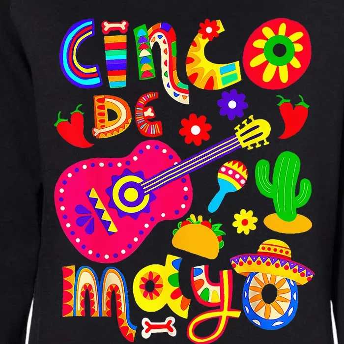 Cinco De Mayo Mexican Fiesta 5 De Mayo Womens California Wash Sweatshirt