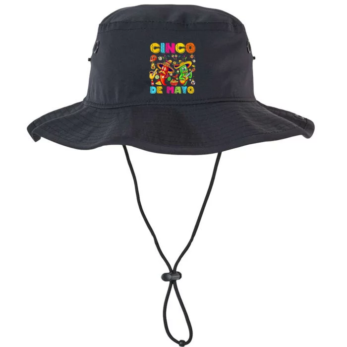 Cinco De Mayo Shirt Mexican Fiesta 5 De Mayo Wo  girl Legacy Cool Fit Booney Bucket Hat