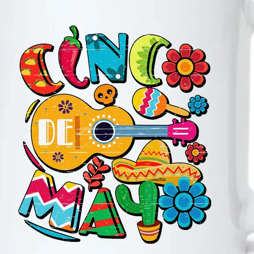 Cinco De Mayo Mexican Fiesta 5 De Mayo Black Color Changing Mug