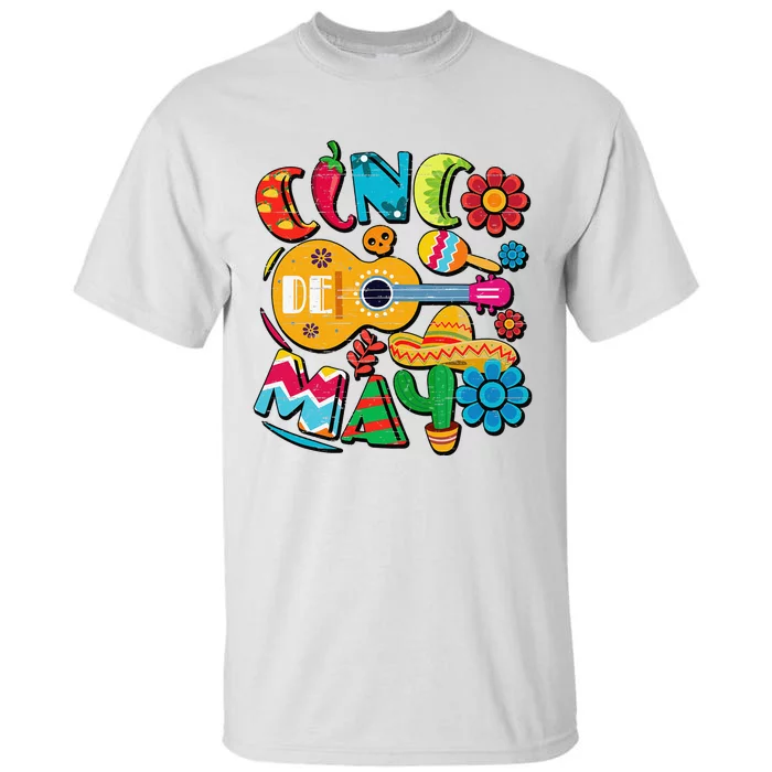 Cinco De Mayo Mexican Fiesta 5 De Mayo Tall T-Shirt