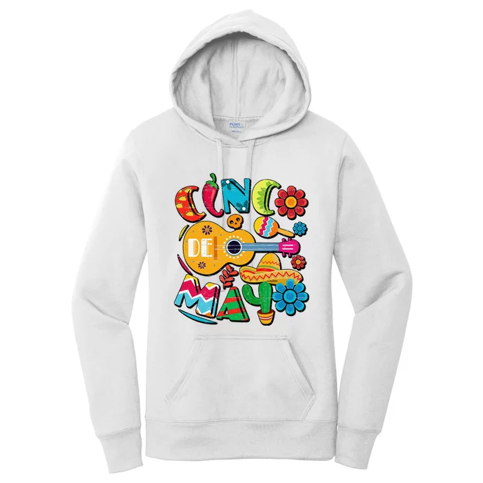 Cinco De Mayo Mexican Fiesta 5 De Mayo Women's Pullover Hoodie