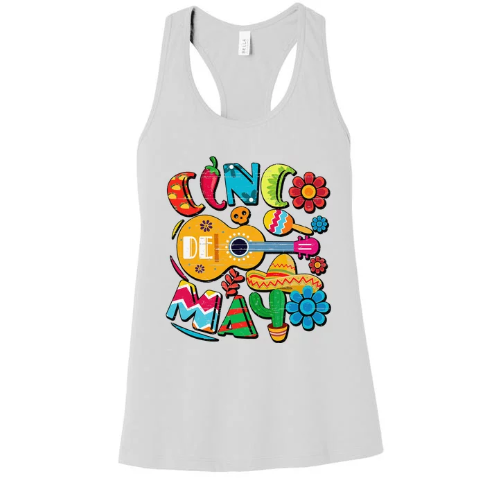 Cinco De Mayo Mexican Fiesta 5 De Mayo Women's Racerback Tank