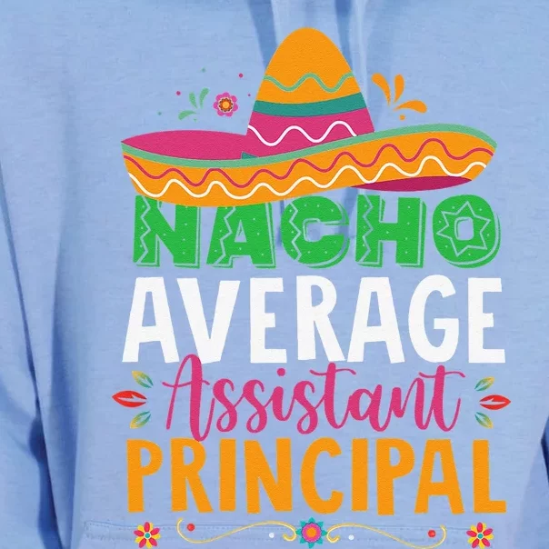 Cinco De Mayo Funny Nacho Average Assistant Principal Unisex Surf Hoodie