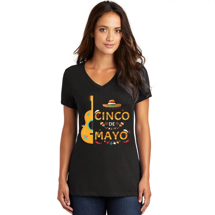 Cinco De Mayo Essential Women's V-Neck T-Shirt