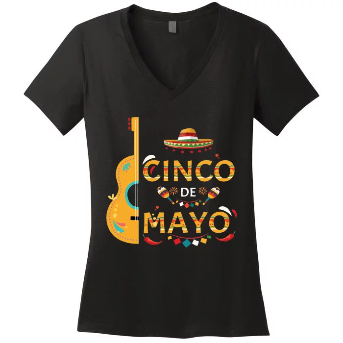 Cinco De Mayo Essential Women's V-Neck T-Shirt