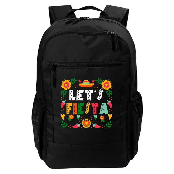 Cinco De Mayo Party Lets Fiesta Mexican Daily Commute Backpack