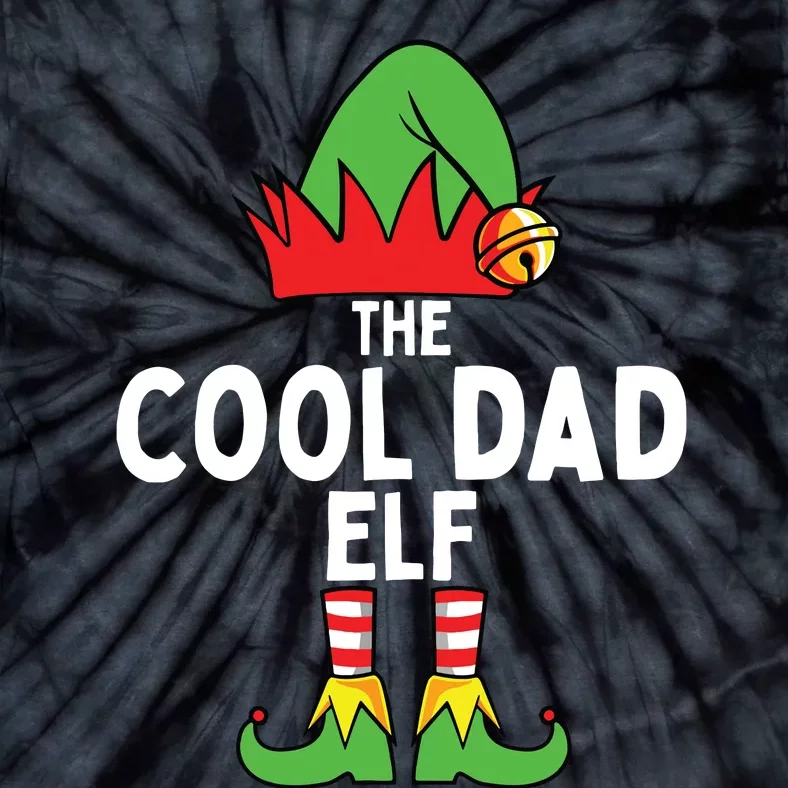 Cool Dad Matching Family Christmas Tie-Dye T-Shirt