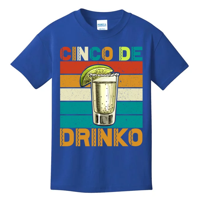 Cinco De Mayo Party Gift Funny Cinco De O Party Gift Kids T-Shirt