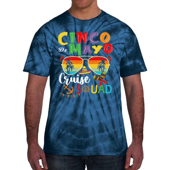 Cinco De Mayo Cruise Squad 2024 Summer Vacation Tie-Dye T-Shirt