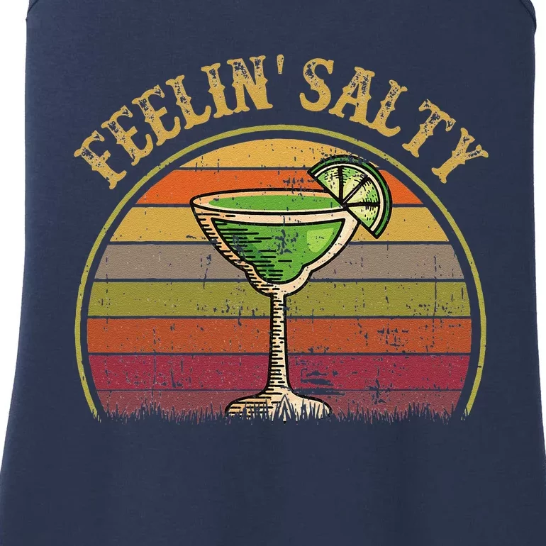 Cinco De Mayo Feeling Salty Funny Gift Margarita Ladies Essential Tank