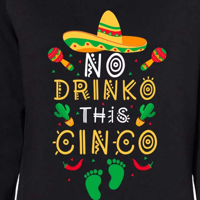 Cinco De Mayo Pregnancy Announcet No O This Cinco Meaningful Gift Womens California Wash Sweatshirt