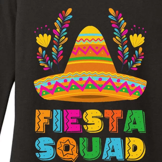 Cinco De Mayo Fiesta Squad Family Matching Group Womens CVC Long Sleeve Shirt