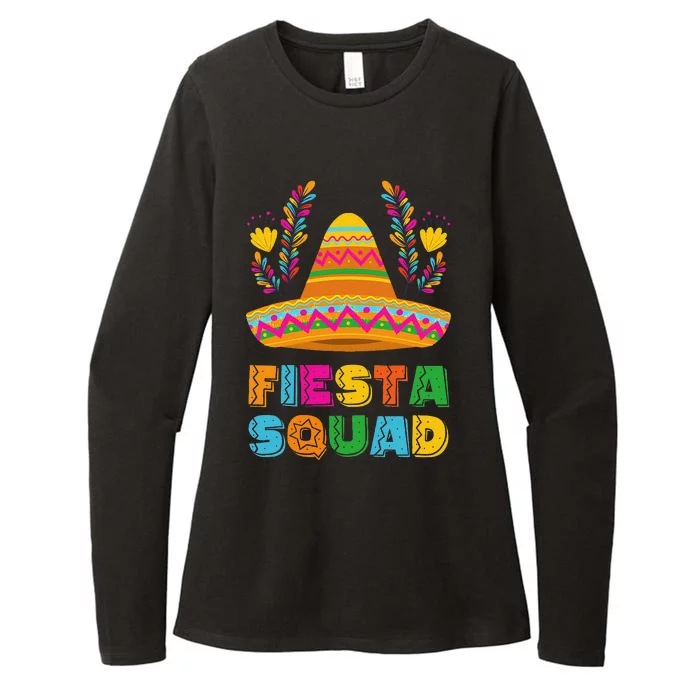 Cinco De Mayo Fiesta Squad Family Matching Group Womens CVC Long Sleeve Shirt