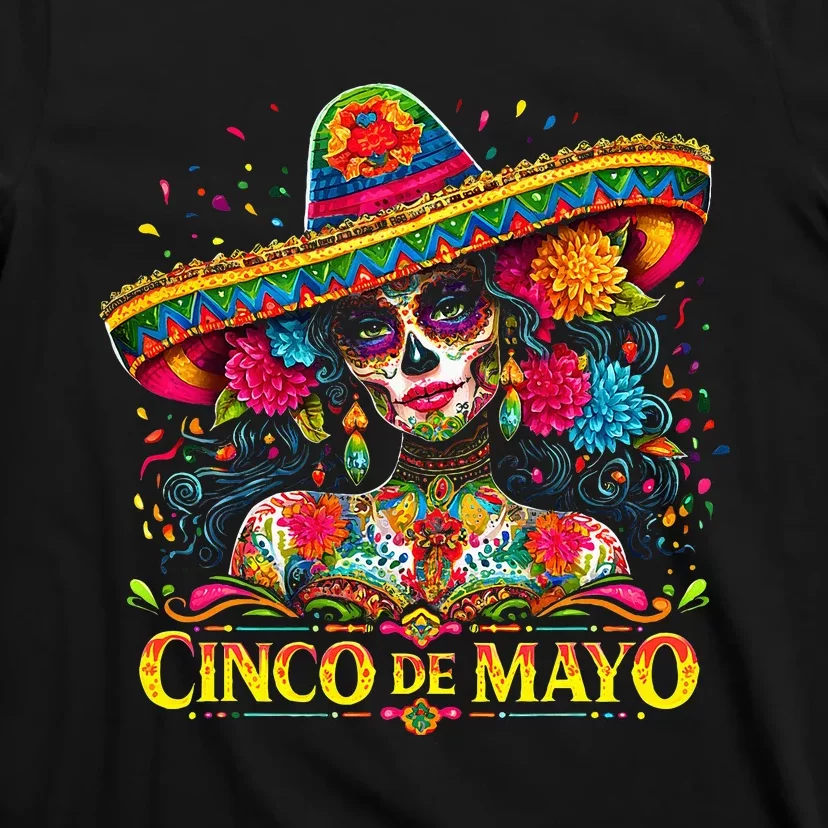 Cinco De Mayo Mexican Fiesta 5 De Mayo Girl Women T-Shirt