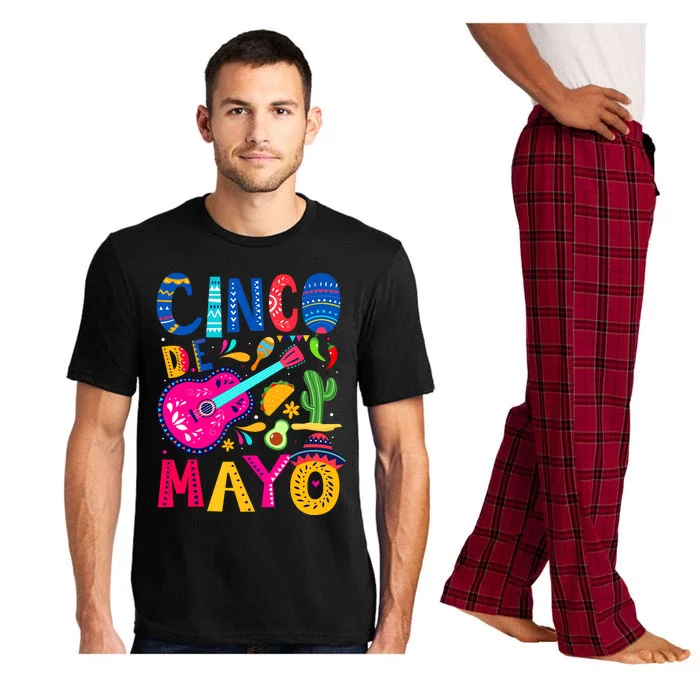 Cinco De Mayo Mexican Fiesta 5 De Mayo Funny Mexican Party Pajama Set