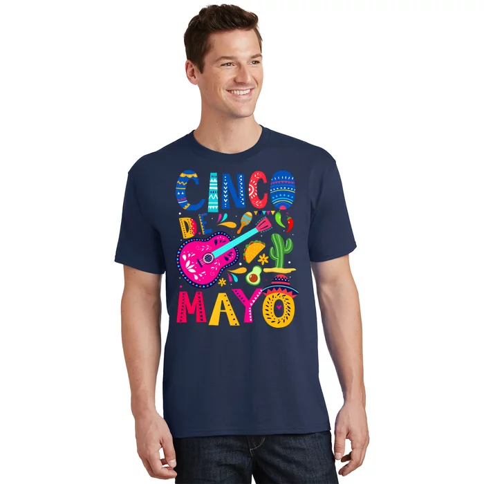 Cinco De Mayo Mexican Fiesta 5 De Mayo Funny Mexican Party T-Shirt