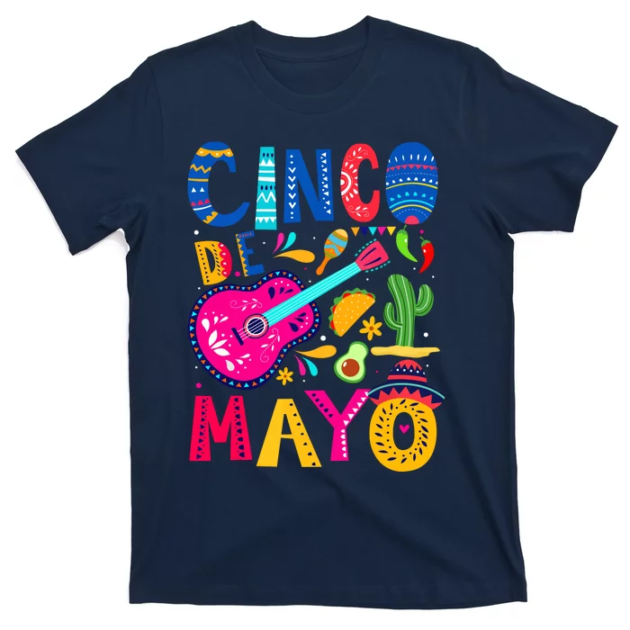 Cinco De Mayo Mexican Fiesta 5 De Mayo Funny Mexican Party T-Shirt