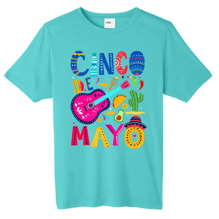 Cinco De Mayo Mexican Fiesta 5 De Mayo Funny Mexican Party ChromaSoft Performance T-Shirt