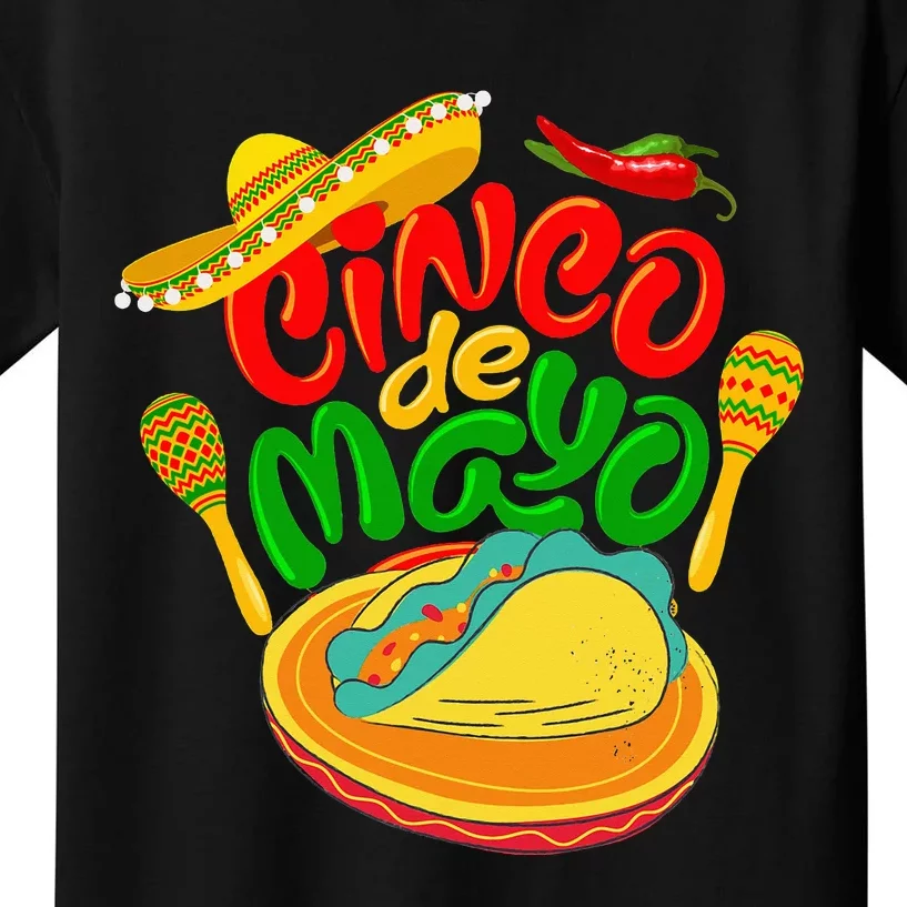 Cinco De Mayo Recipes Classic Kids T-Shirt