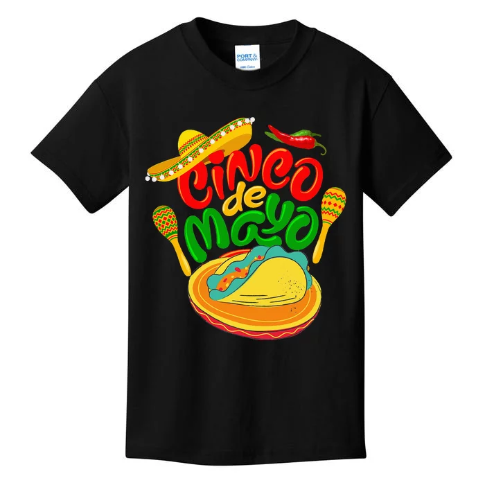 Cinco De Mayo Recipes Classic Kids T-Shirt