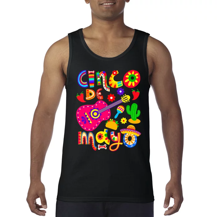 Cinco De Mayo Mexican Fiesta 5 De Mayo Tank Top