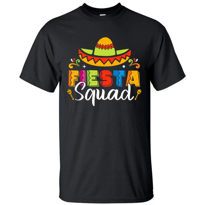 Cinco De Mayo Fiesta Squad Family Matching Group Boy Tall T-Shirt