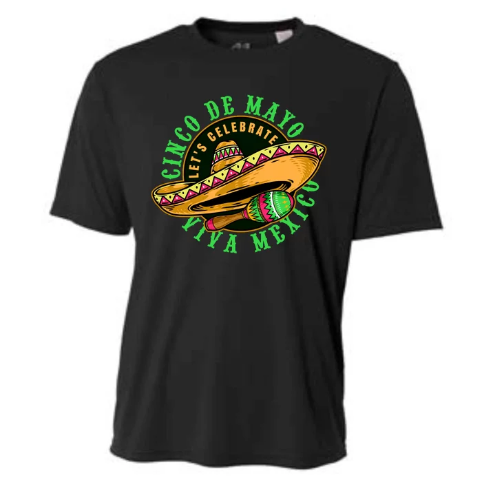 Cinco De Mayo Viva Mexico Cooling Performance Crew T-Shirt