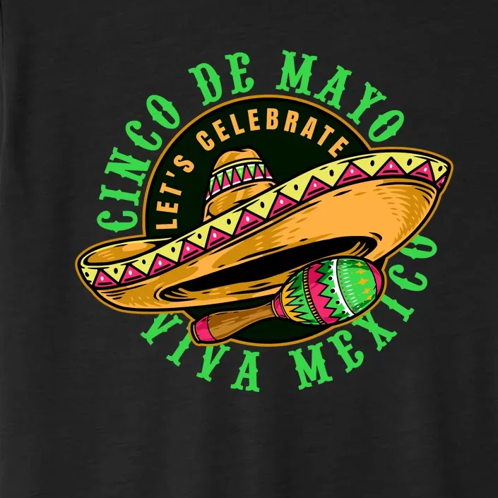 Cinco De Mayo Viva Mexico ChromaSoft Performance T-Shirt