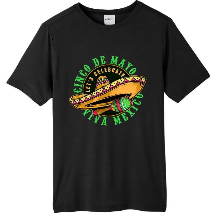 Cinco De Mayo Viva Mexico ChromaSoft Performance T-Shirt