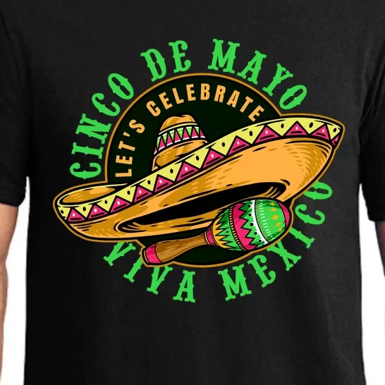 Cinco De Mayo Viva Mexico Pajama Set