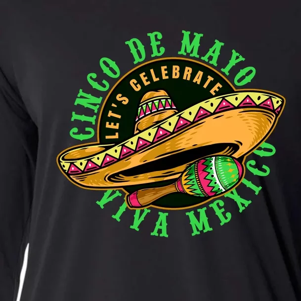 Cinco De Mayo Viva Mexico Cooling Performance Long Sleeve Crew