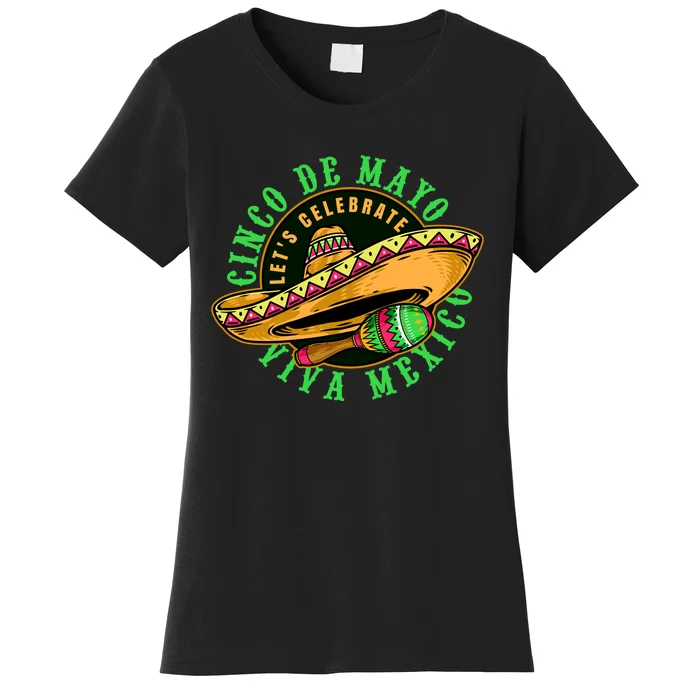 Cinco De Mayo Viva Mexico Women's T-Shirt