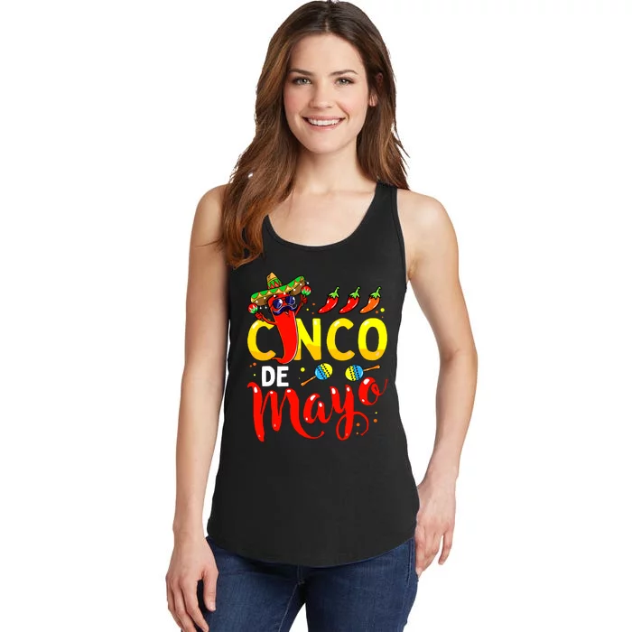 Cinco De Mayo For Women Mexican Fiesta 5 De Mayo Ladies Essential Tank