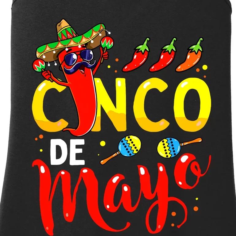 Cinco De Mayo For Women Mexican Fiesta 5 De Mayo Ladies Essential Tank