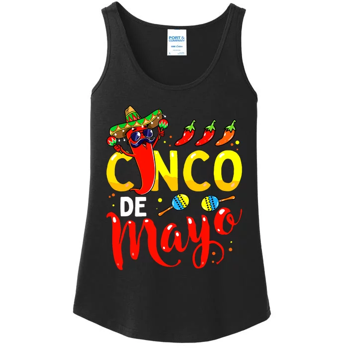 Cinco De Mayo For Women Mexican Fiesta 5 De Mayo Ladies Essential Tank