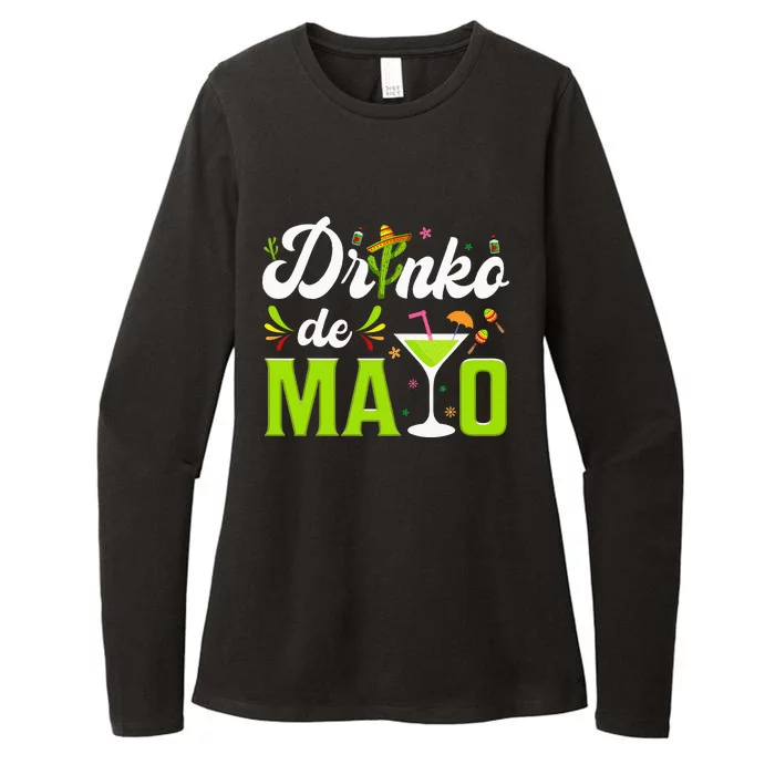 Cinco De Mayo Funny Drinko De Mayo Fiesta Mexican Party Womens CVC Long Sleeve Shirt